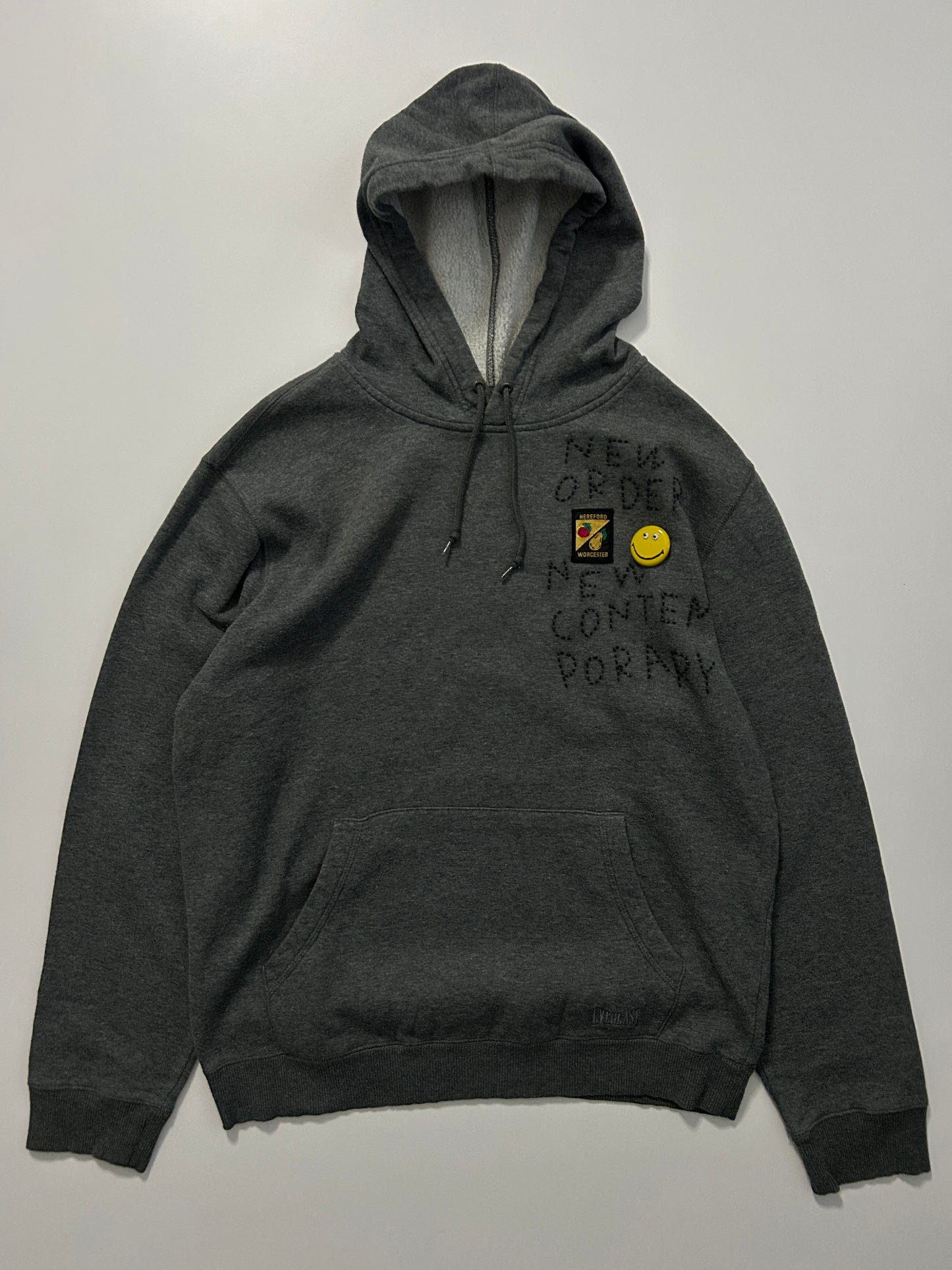 sashiko salvage emblem hoodie NONC007