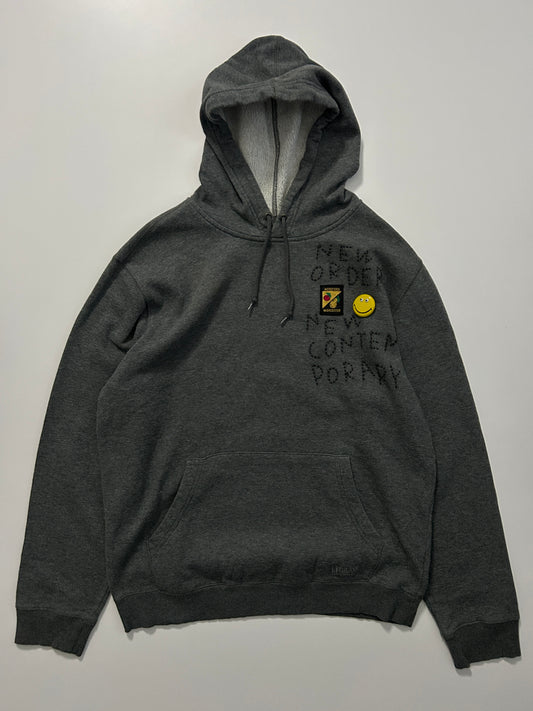 sashiko salvage emblem hoodie NONC007