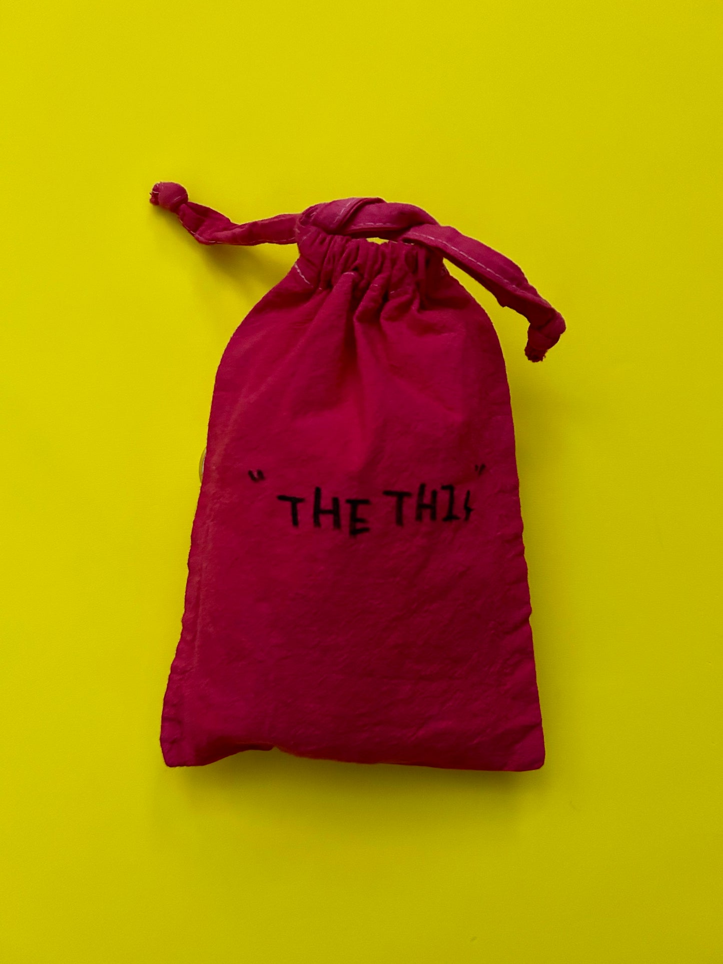 Crayon Painted overdyed purse NONC003