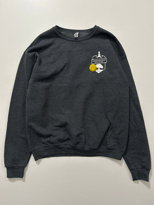 sashiko salvage prented sweat OUE001