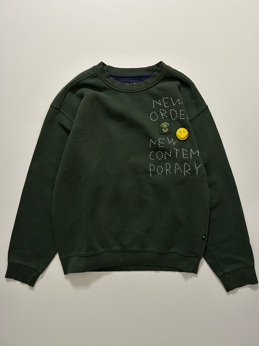 sashiko salvage emblem sweat NONC002