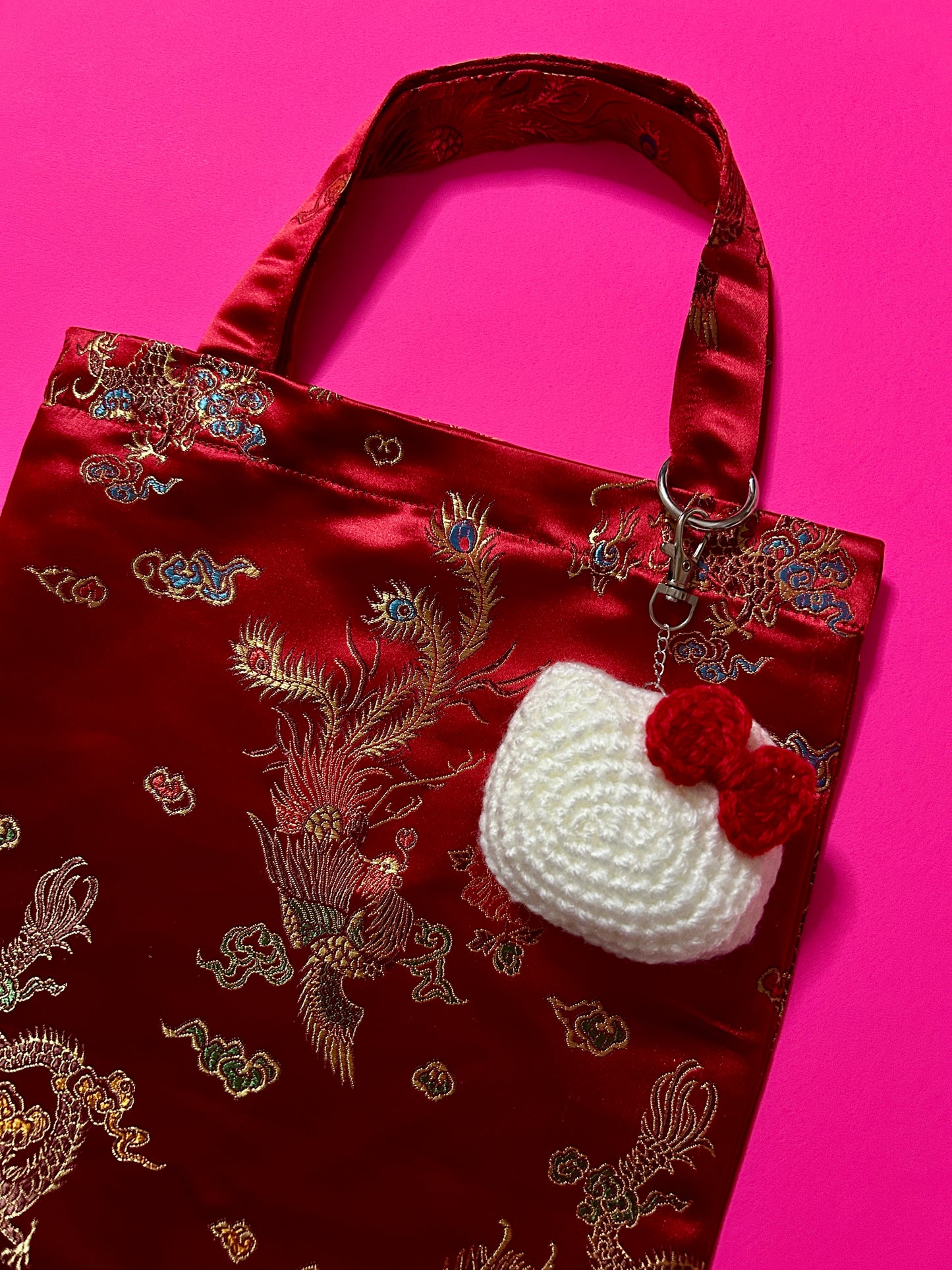 Brocade Handmade Tote Bag006