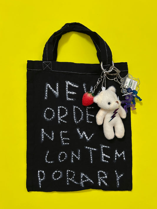 sashiko overdyde cotton totebag(S)002