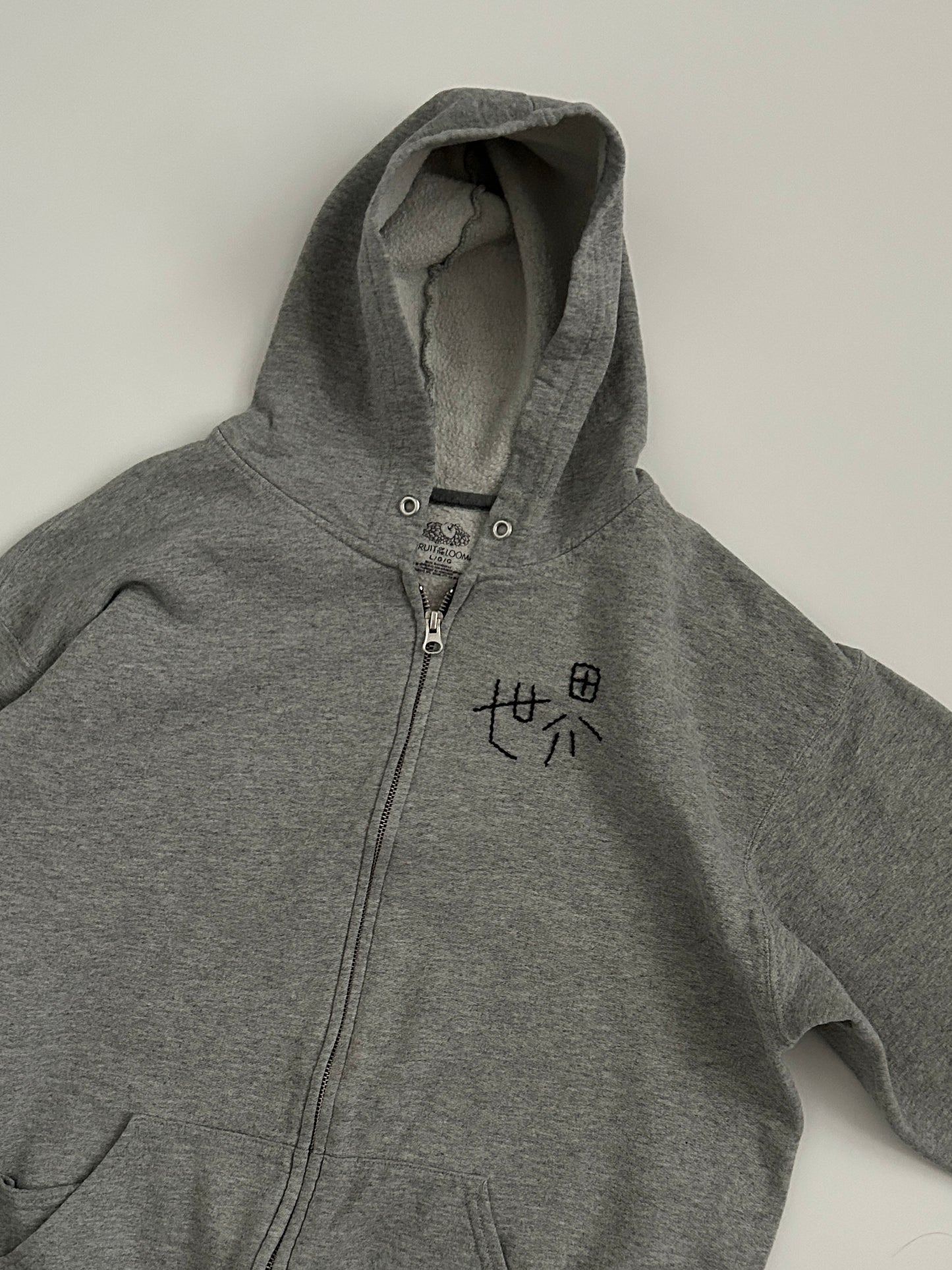 sashiko salvage hoodie173