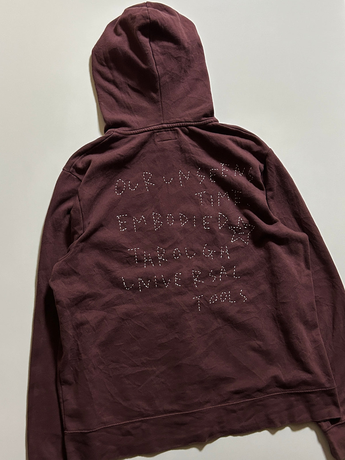 sashiko salvage hoodie235