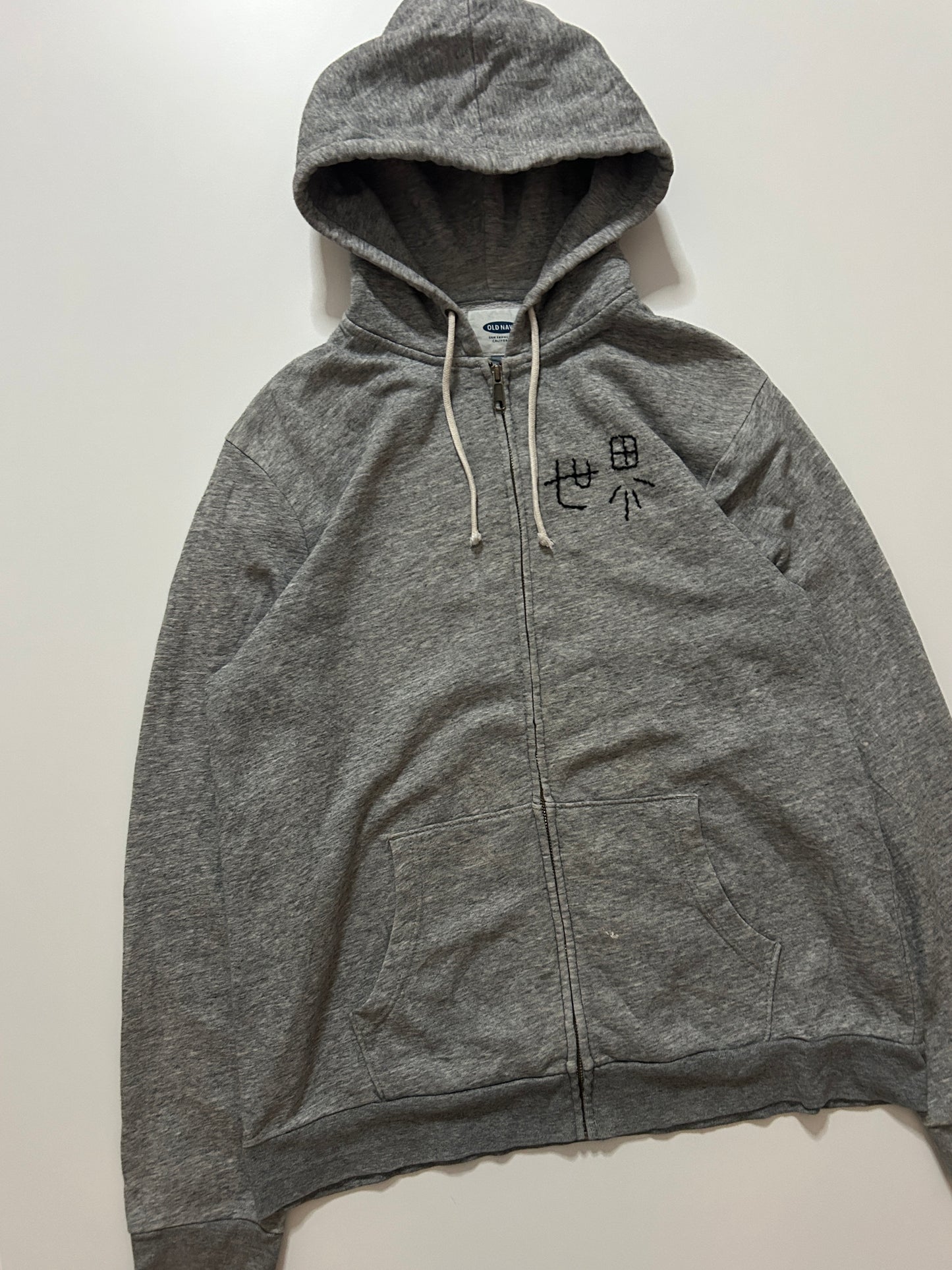 sashiko salvage hoodie190