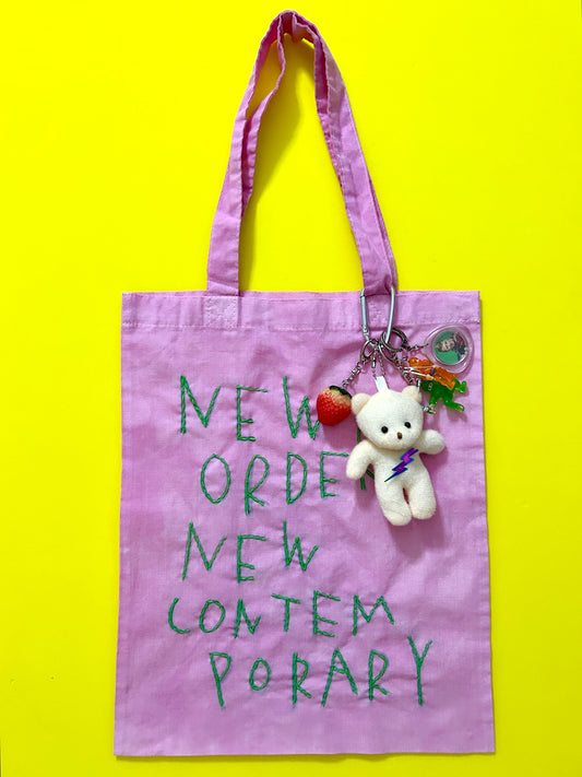 sashiko uneven dyeing totebag 020