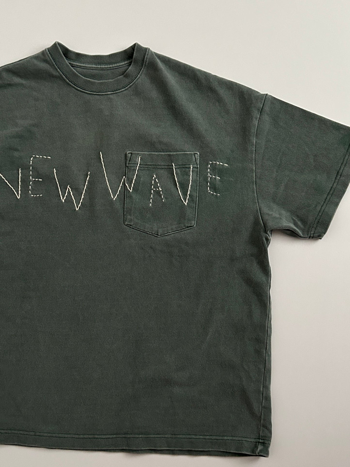 sashiko salvage  T-shirt025