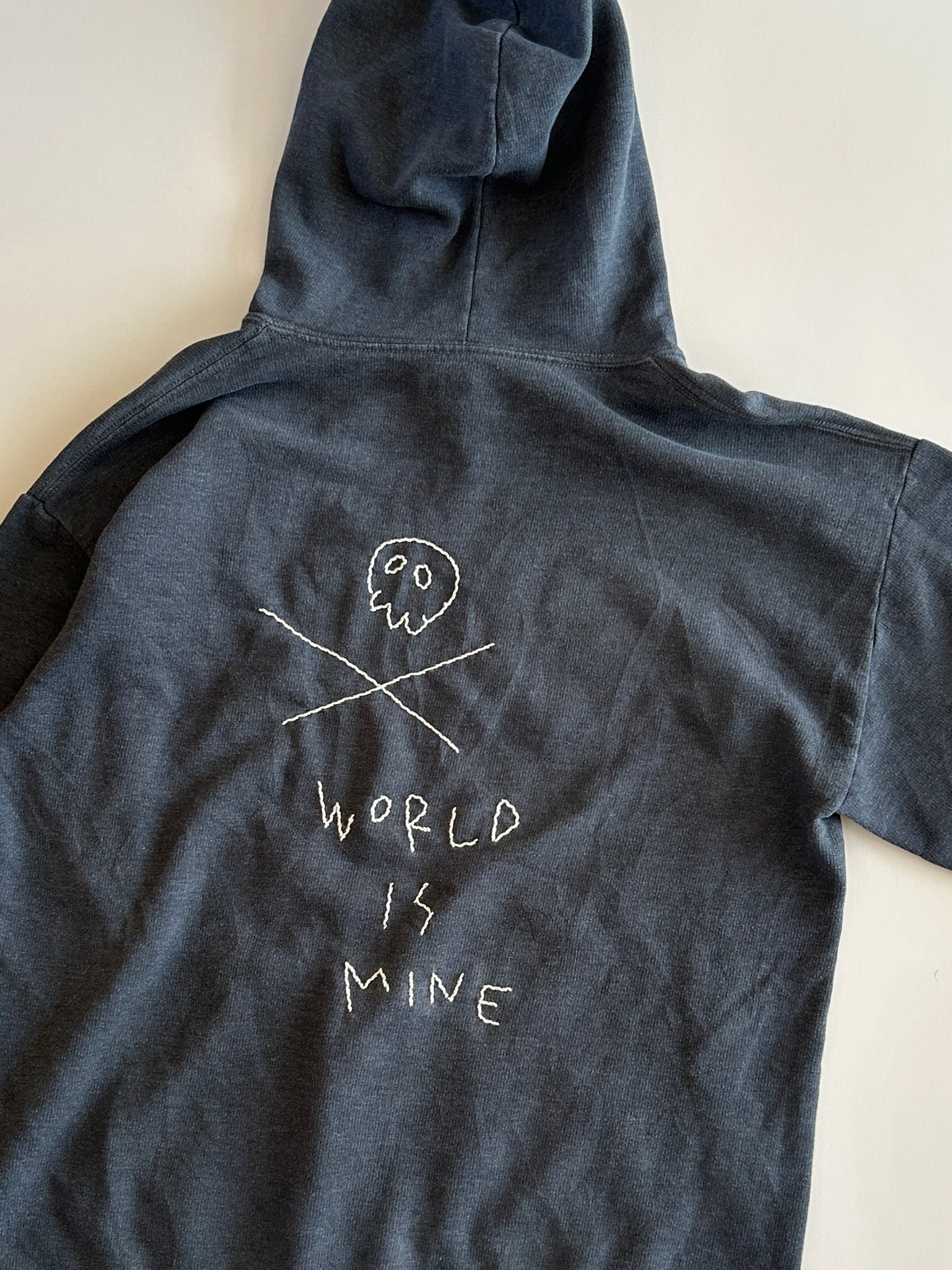 sashiko salvage hoodie214