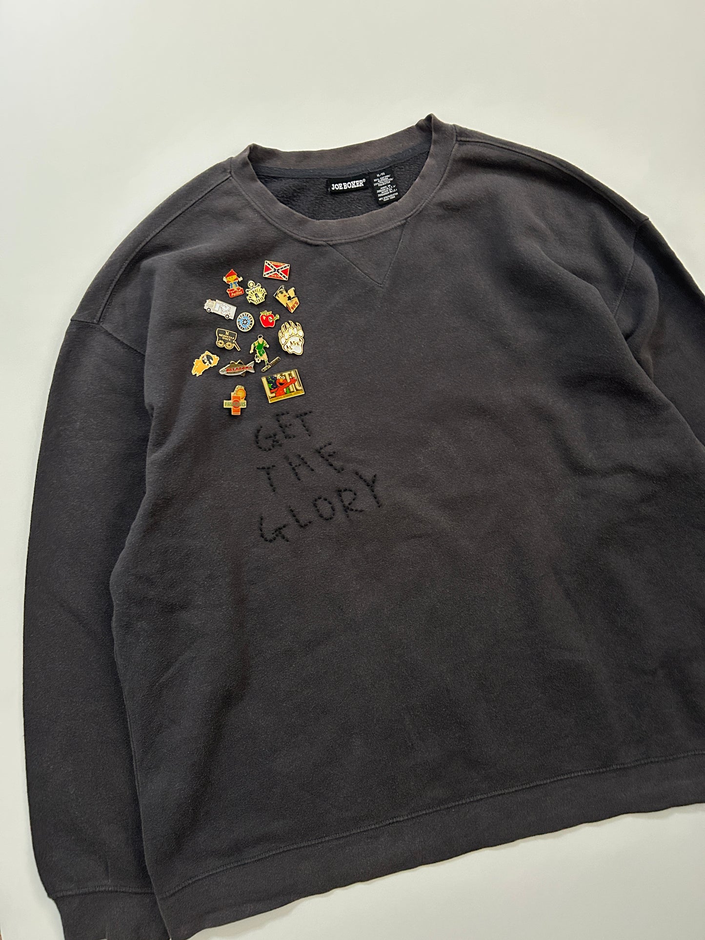 sashiko pins salvage sweat GTG016