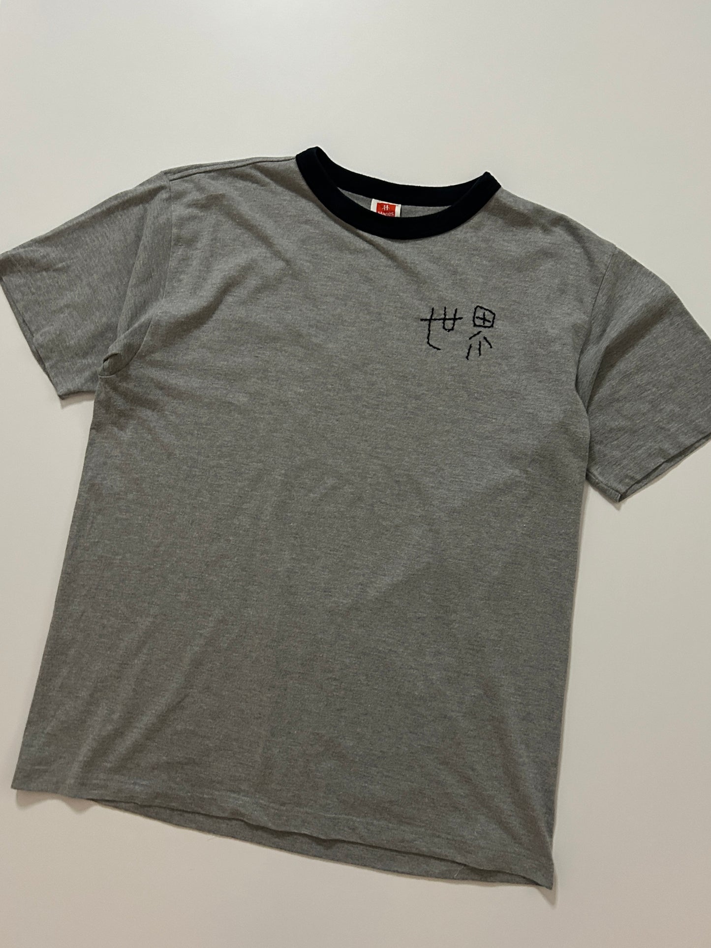 sashiko salvage  T-shirt071