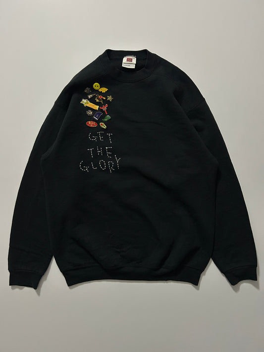 sashiko pins salvage sweat GTG014