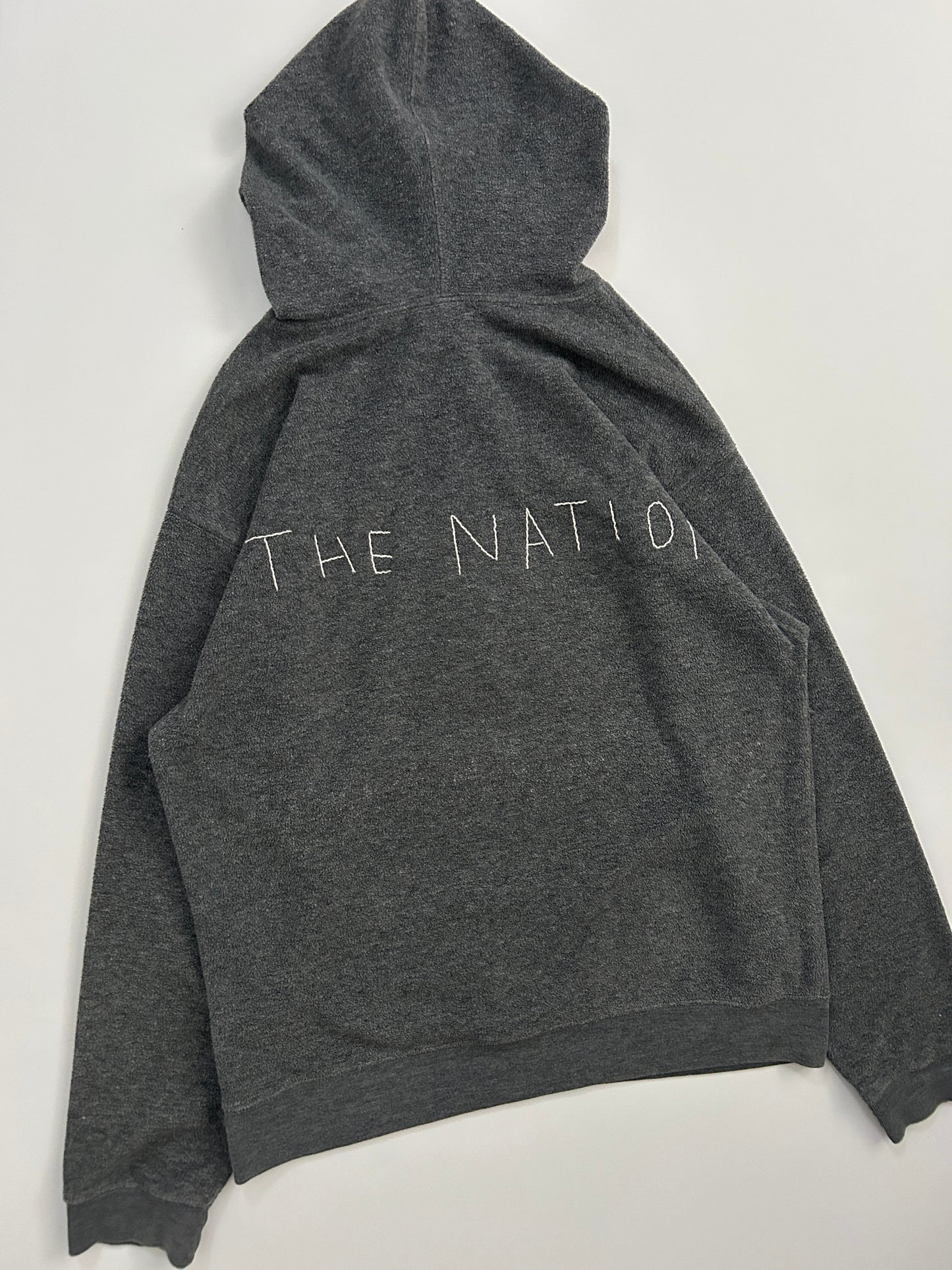 sashiko salvage hoodie