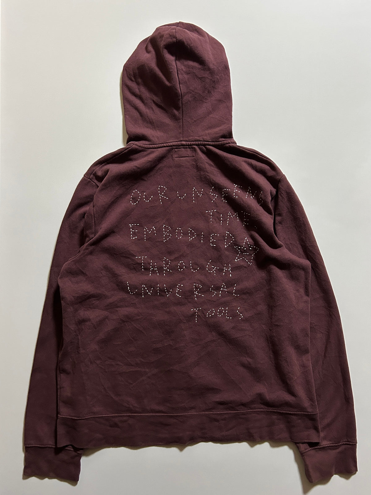 sashiko salvage hoodie235