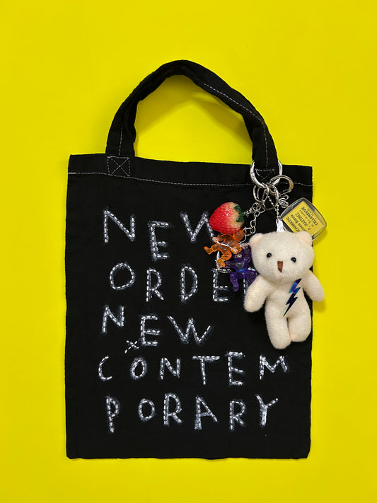 sashiko overdyde cotton totebag(S)004
