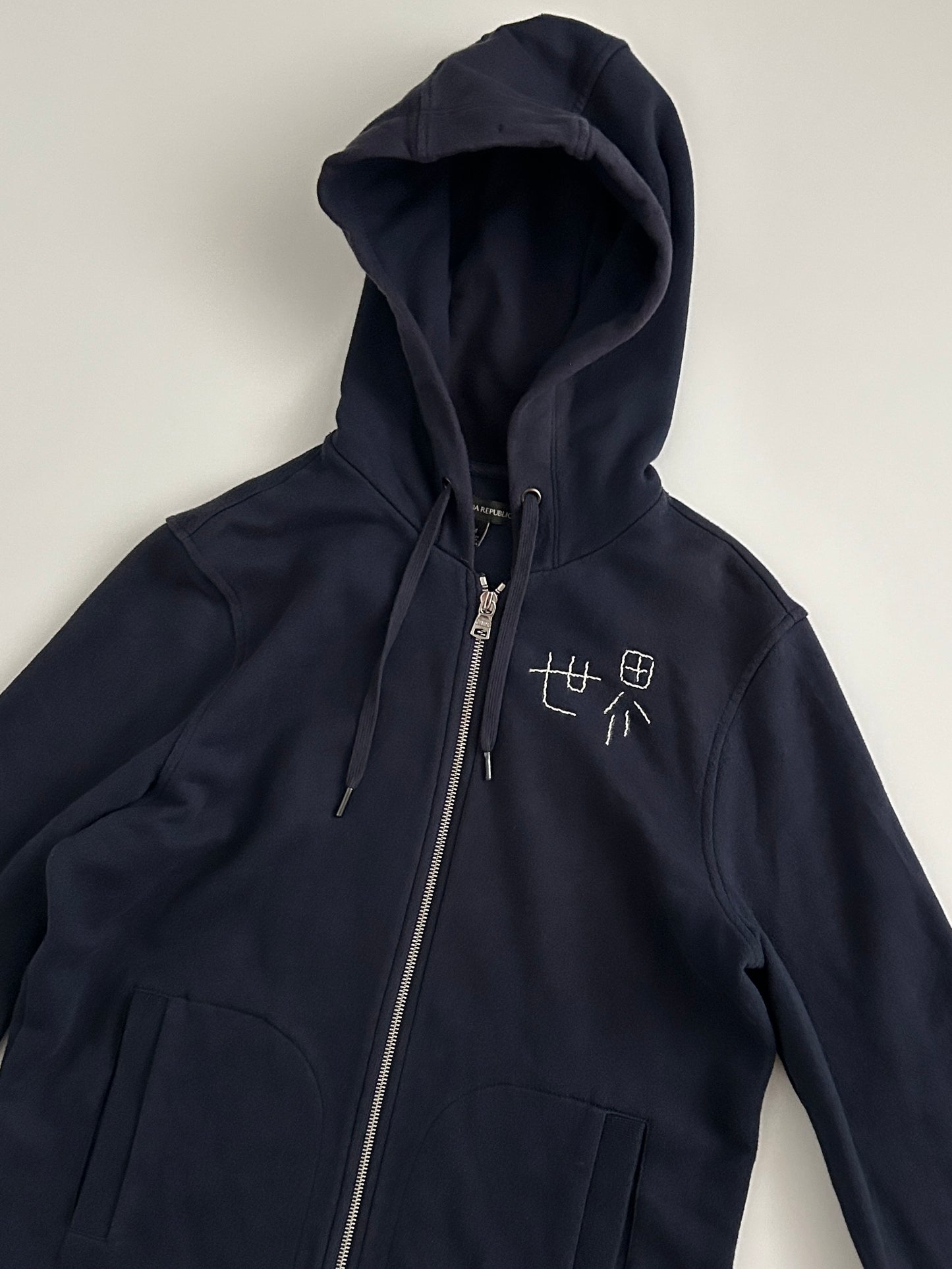 sashiko salvage hoodie145
