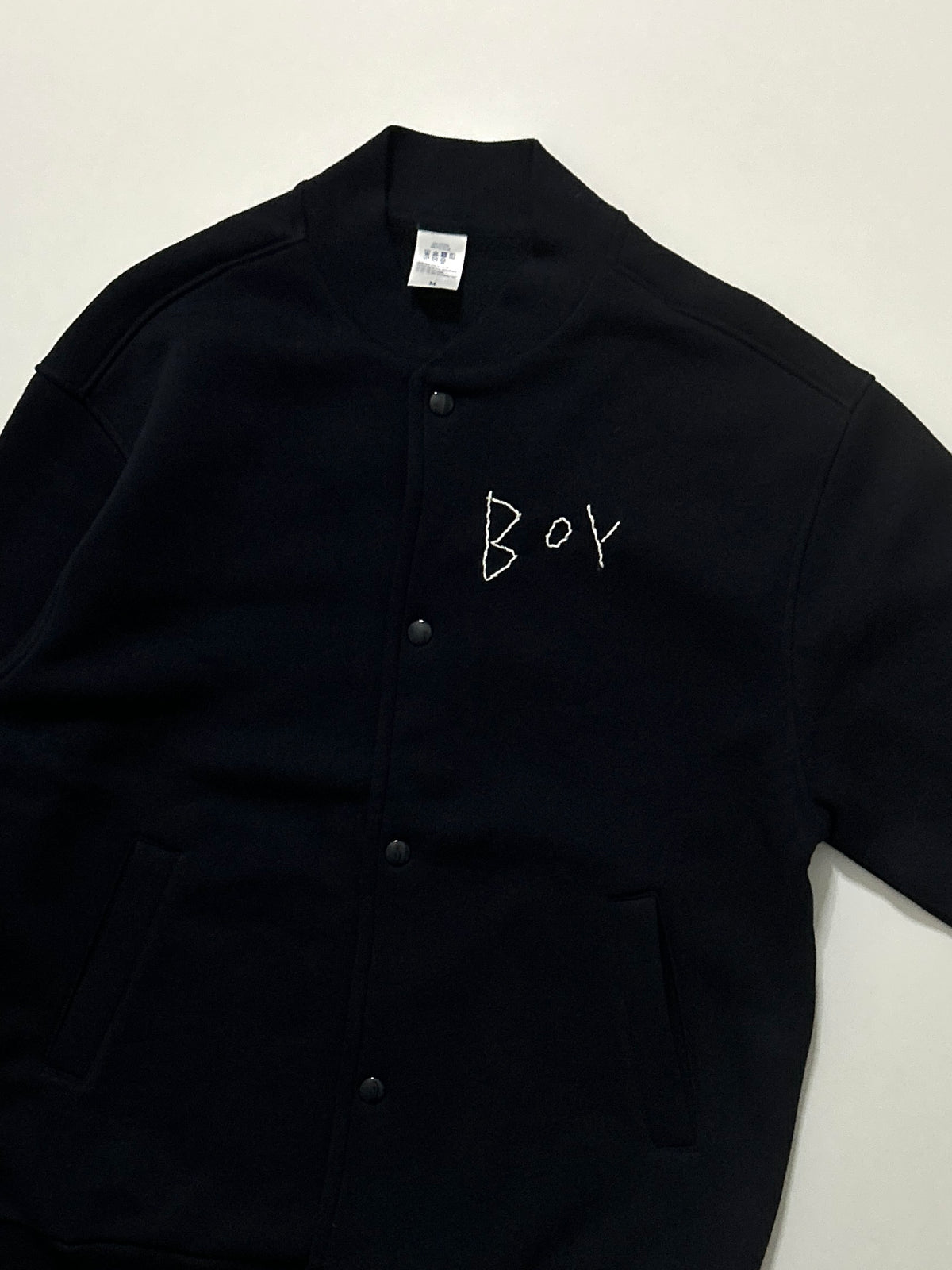 sashiko salvage sweat varsity jacket001