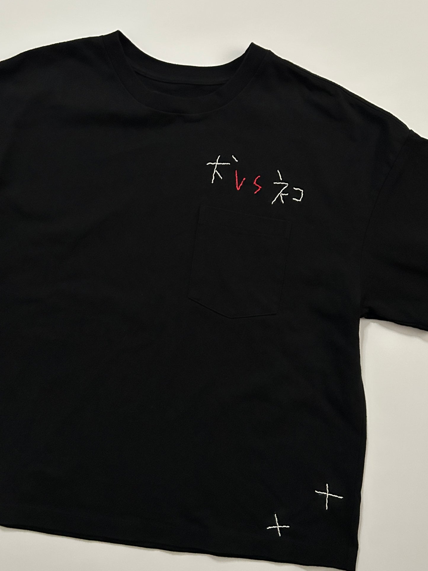 sashiko salvage T-shirt034