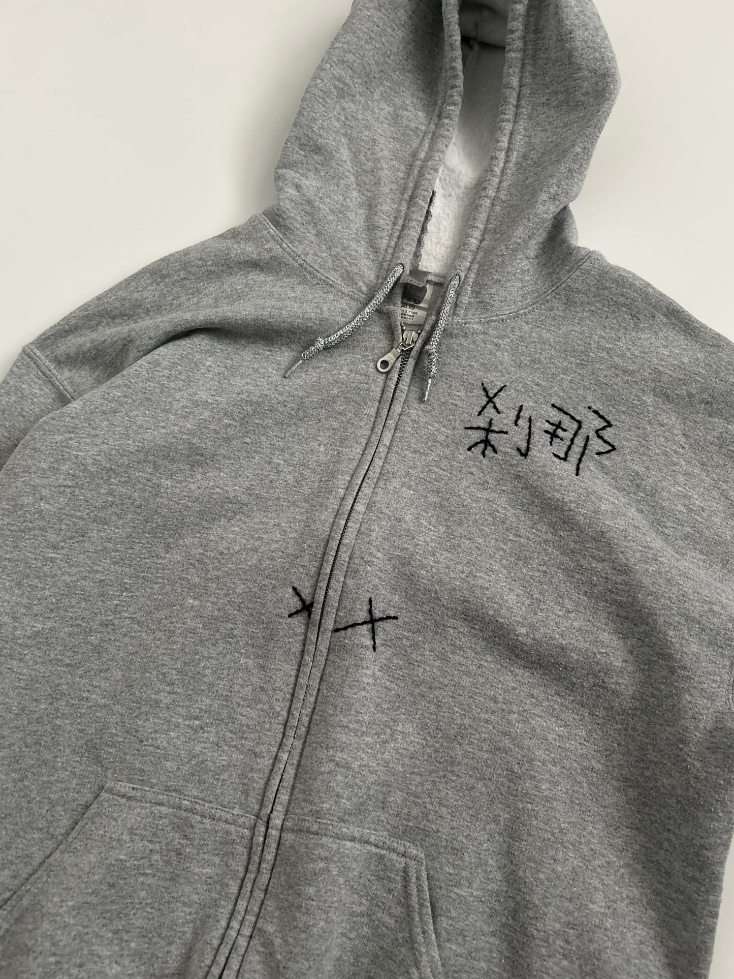 sashiko salvage hoodie157