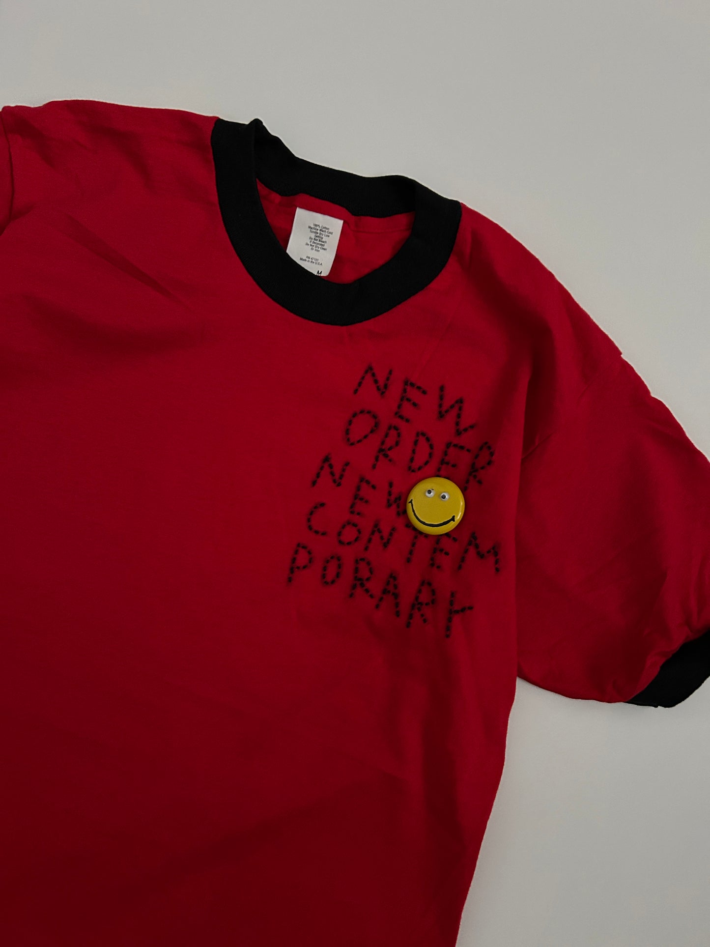 sashiko used Ringer T-shirt NONC014