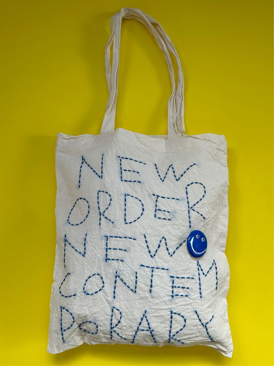 sashiko cotton totebag (M)NONC001