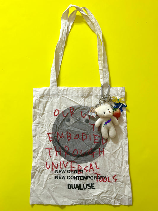 Sashiko-hard-wash printed tote bag001