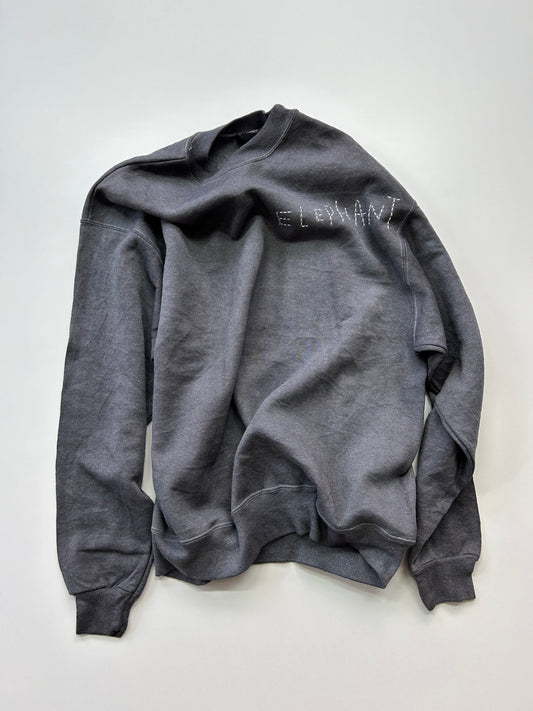 sashiko salvage sweat ELEPHANT001