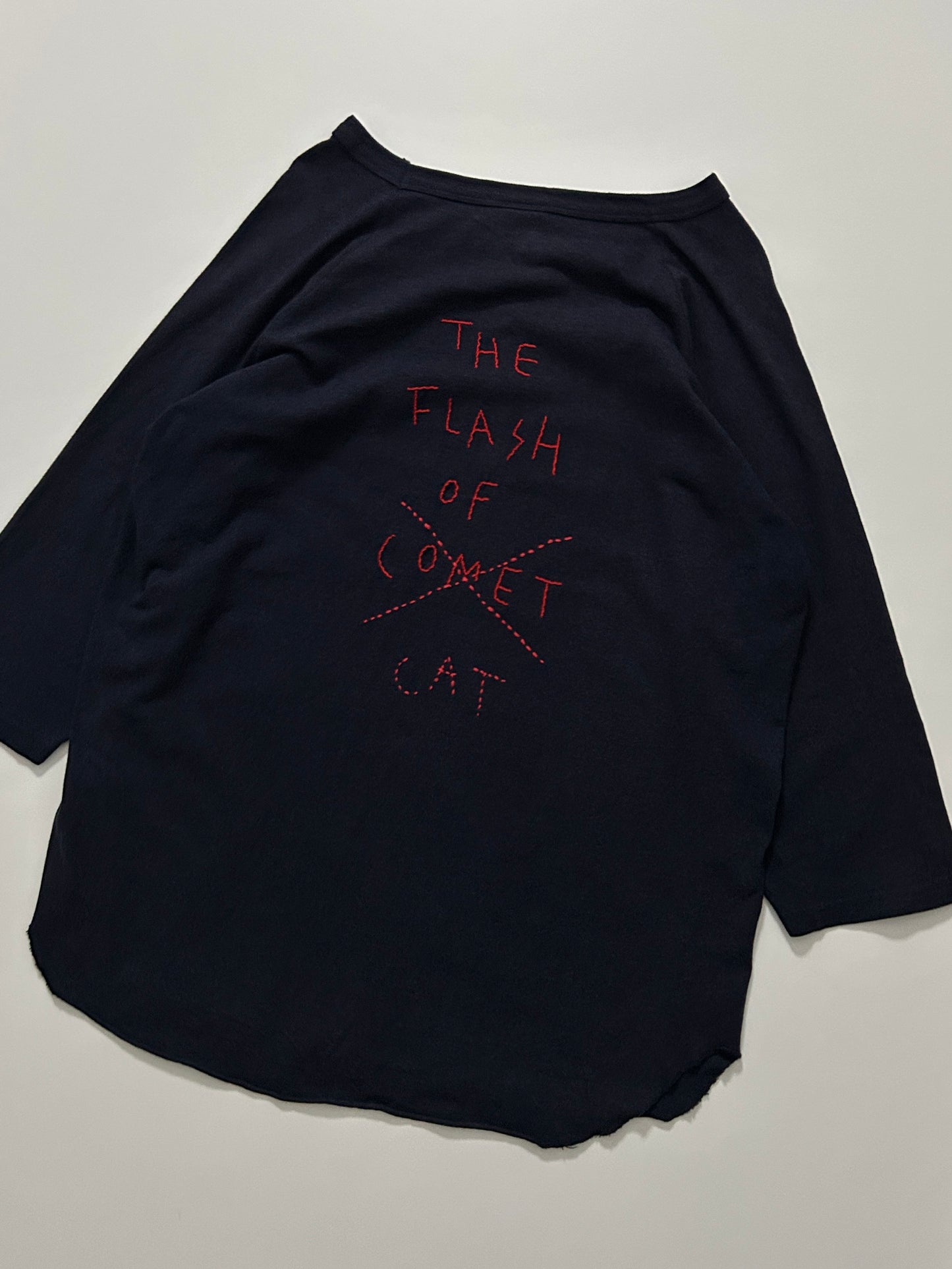 sashik salvage 3/4 sleeve t-shirt 001