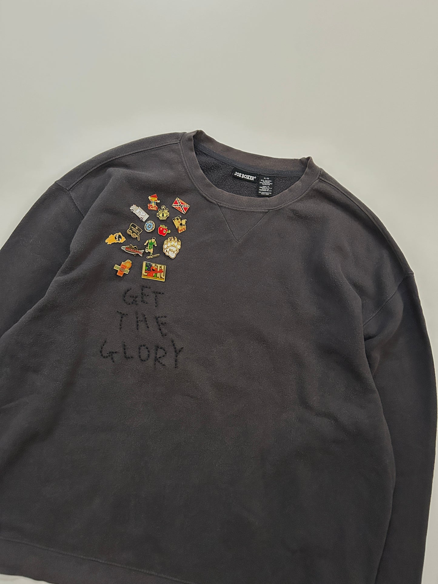 sashiko pins salvage sweat GTG016