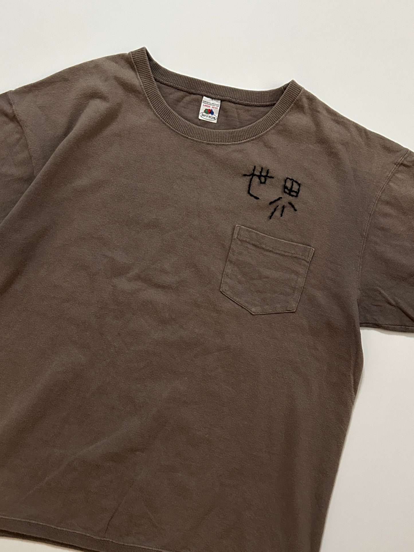 sashiko salvage  T-shirt036