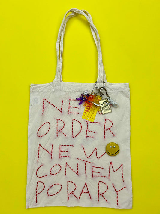 sashiko cotton totebag(M+)NONC118