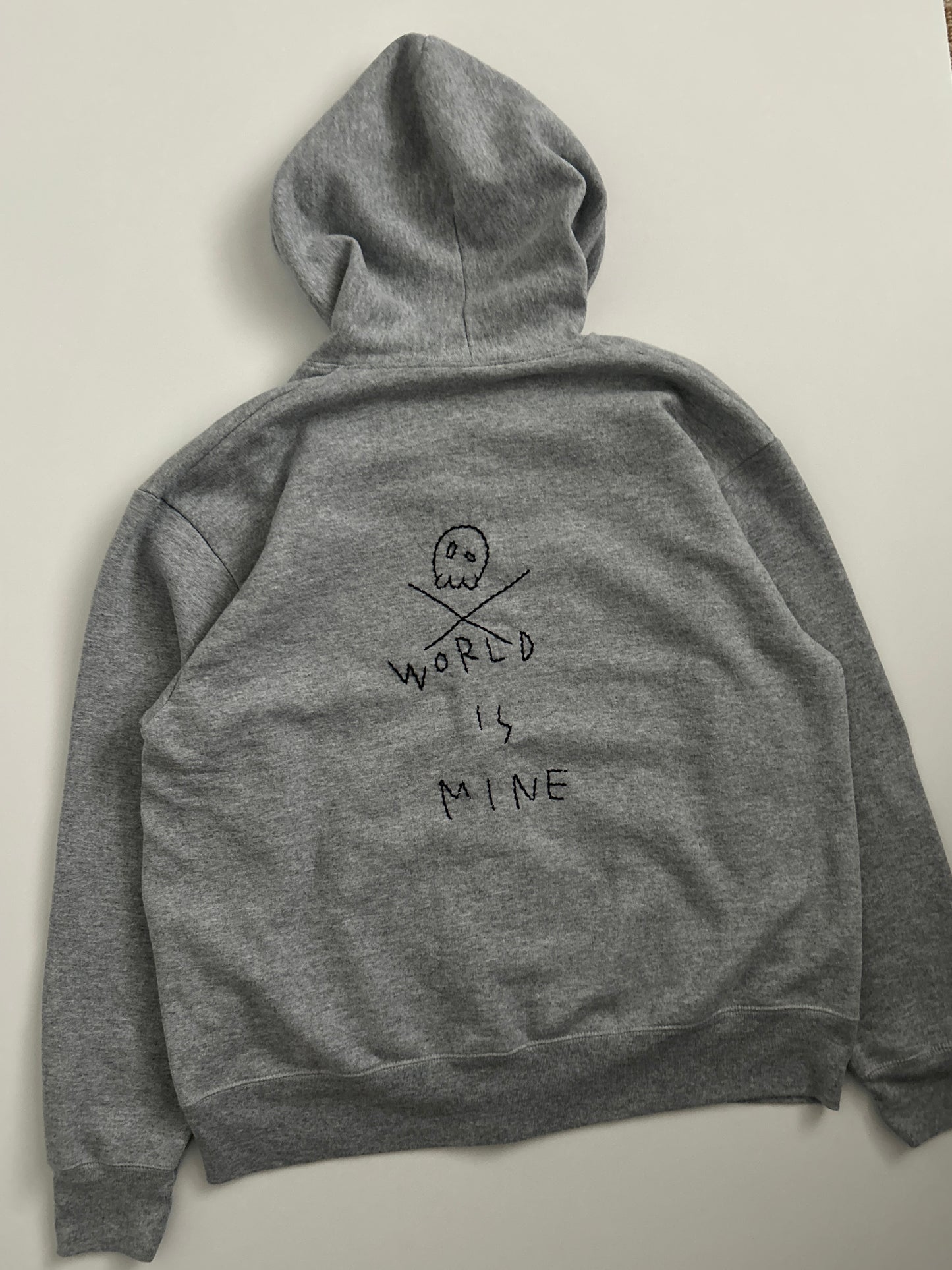 sashiko salvage hoodie158