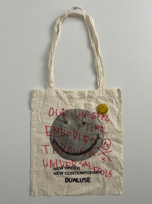 Sashiko-printed hard-washed tote bag005