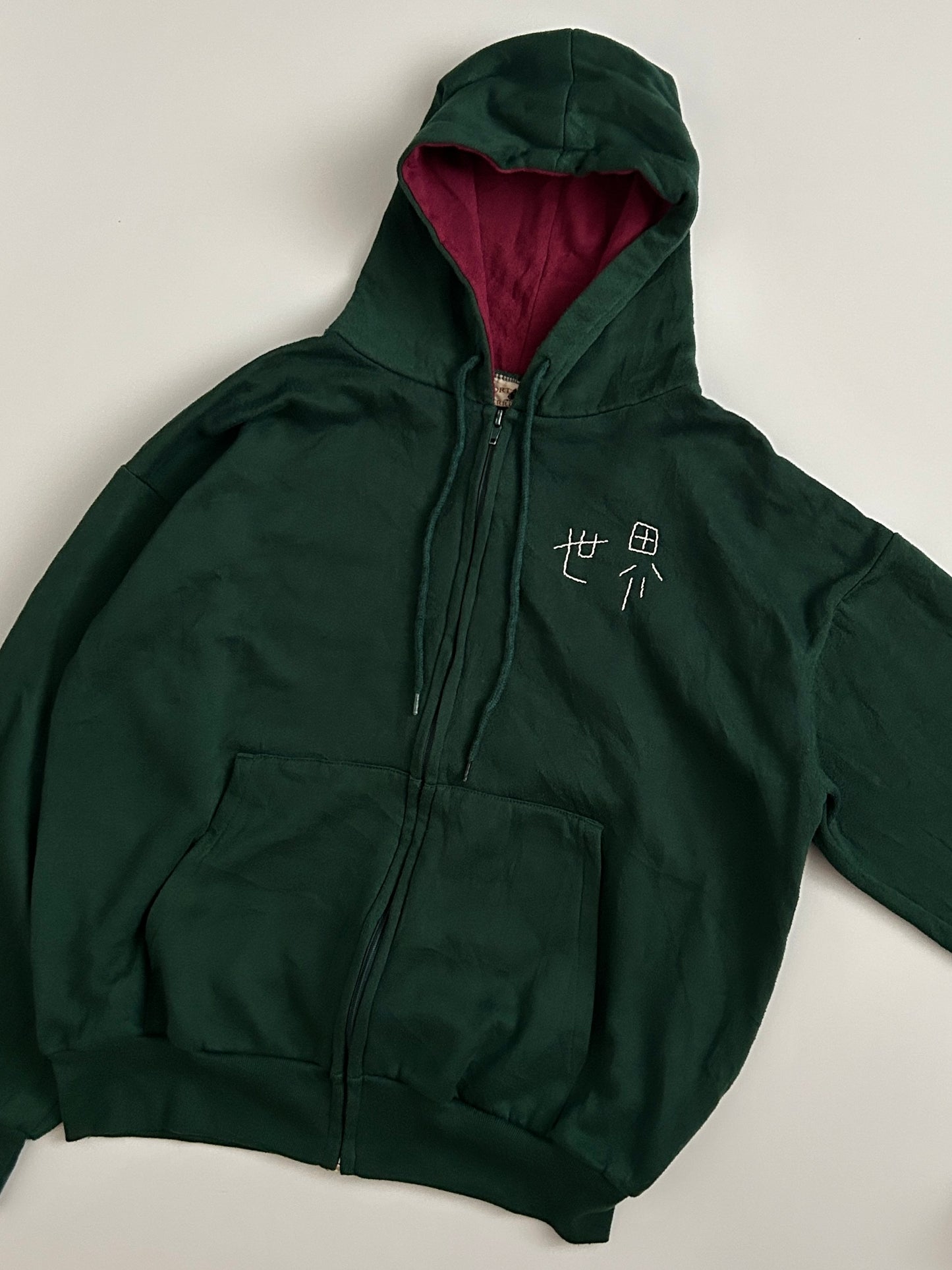 sashiko salvage hoodie139