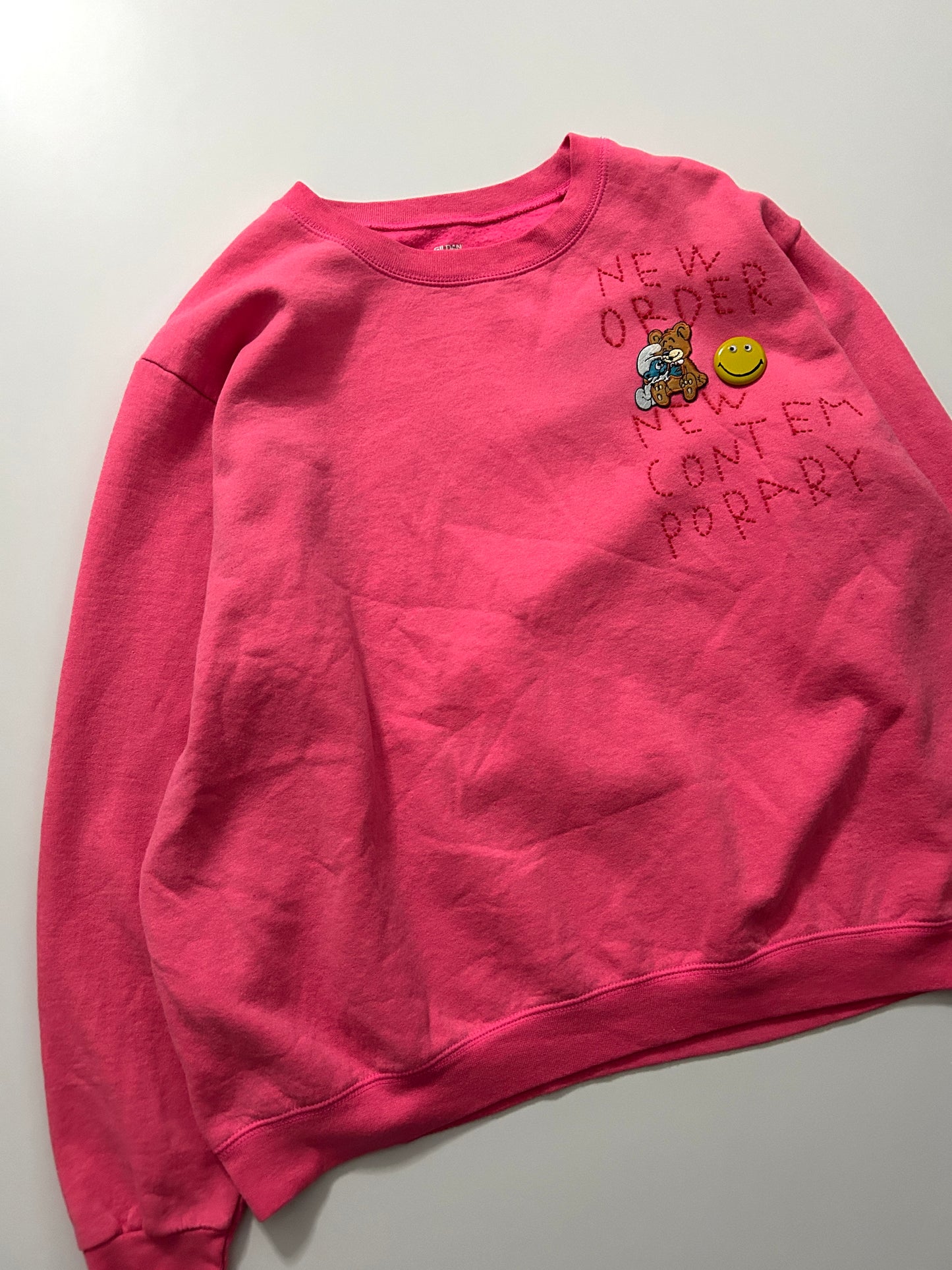sashiko salvage emblem sweat NONC002