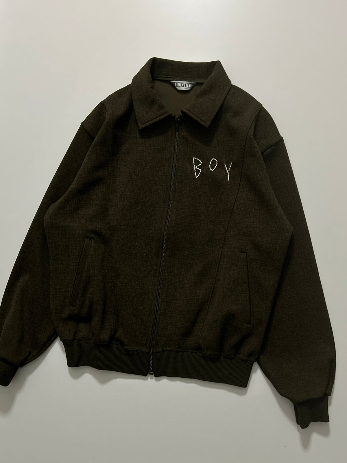 sashiko salvage zip blouson001