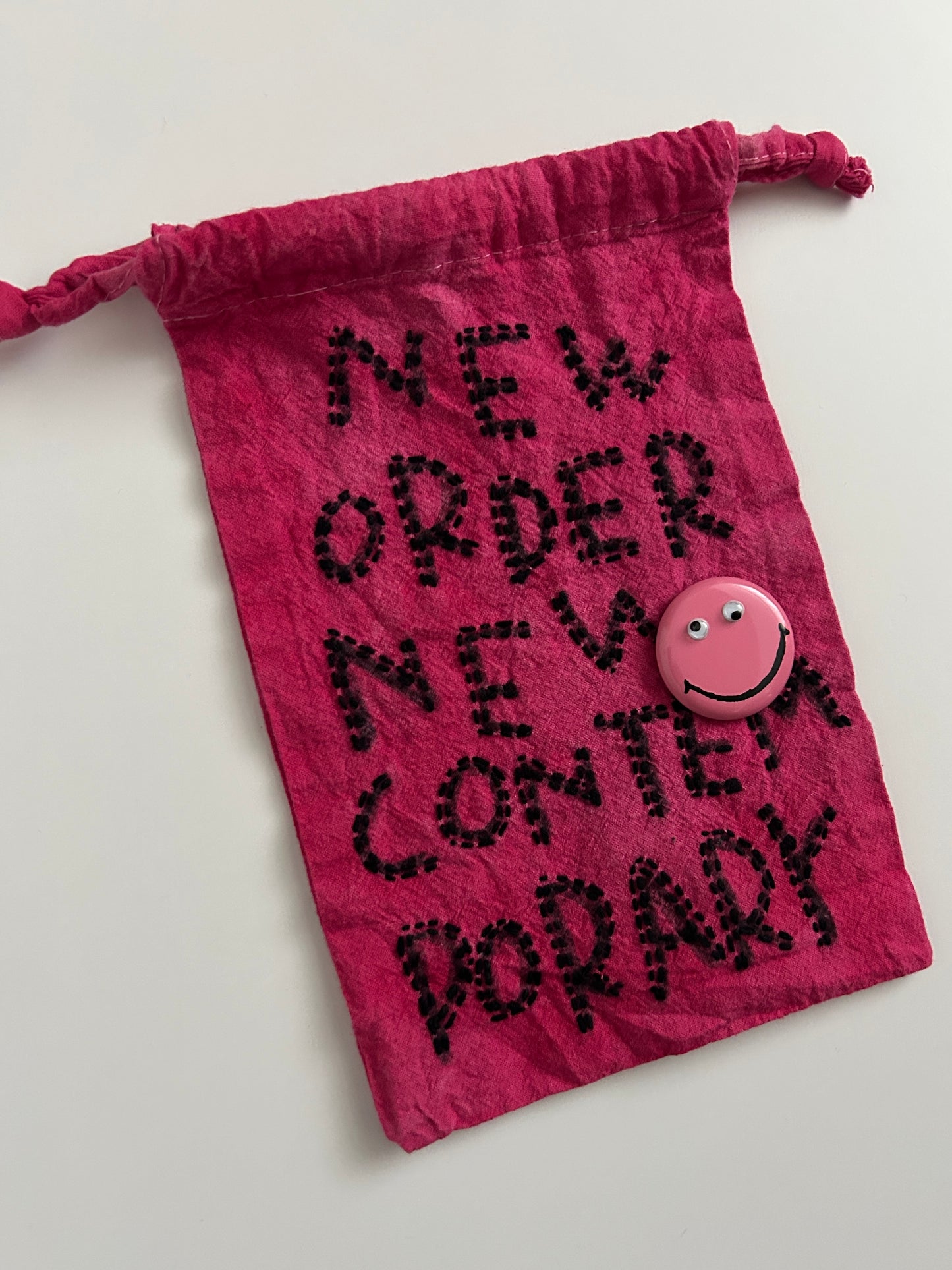 sashiko overdyed cotton purse007