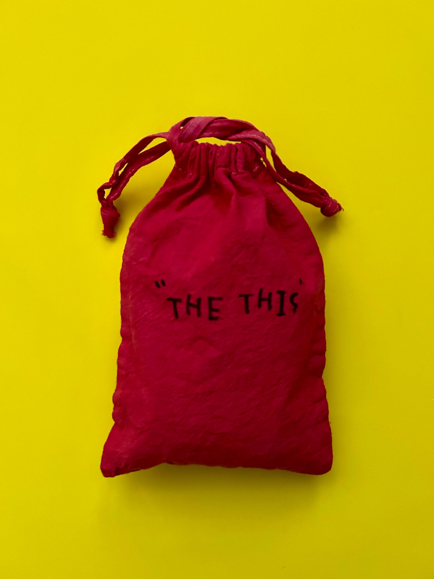 Crayon Painted overdyed purse NONC002