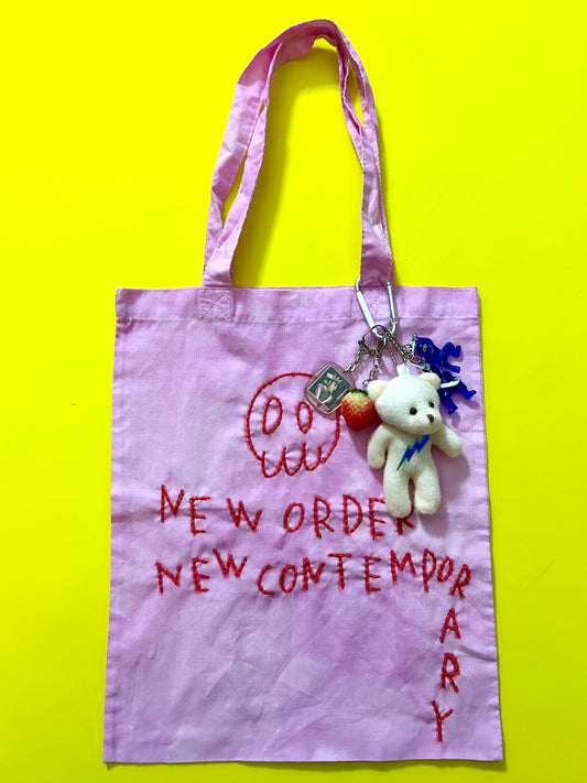 sashiko uneven dyeing totebag 031