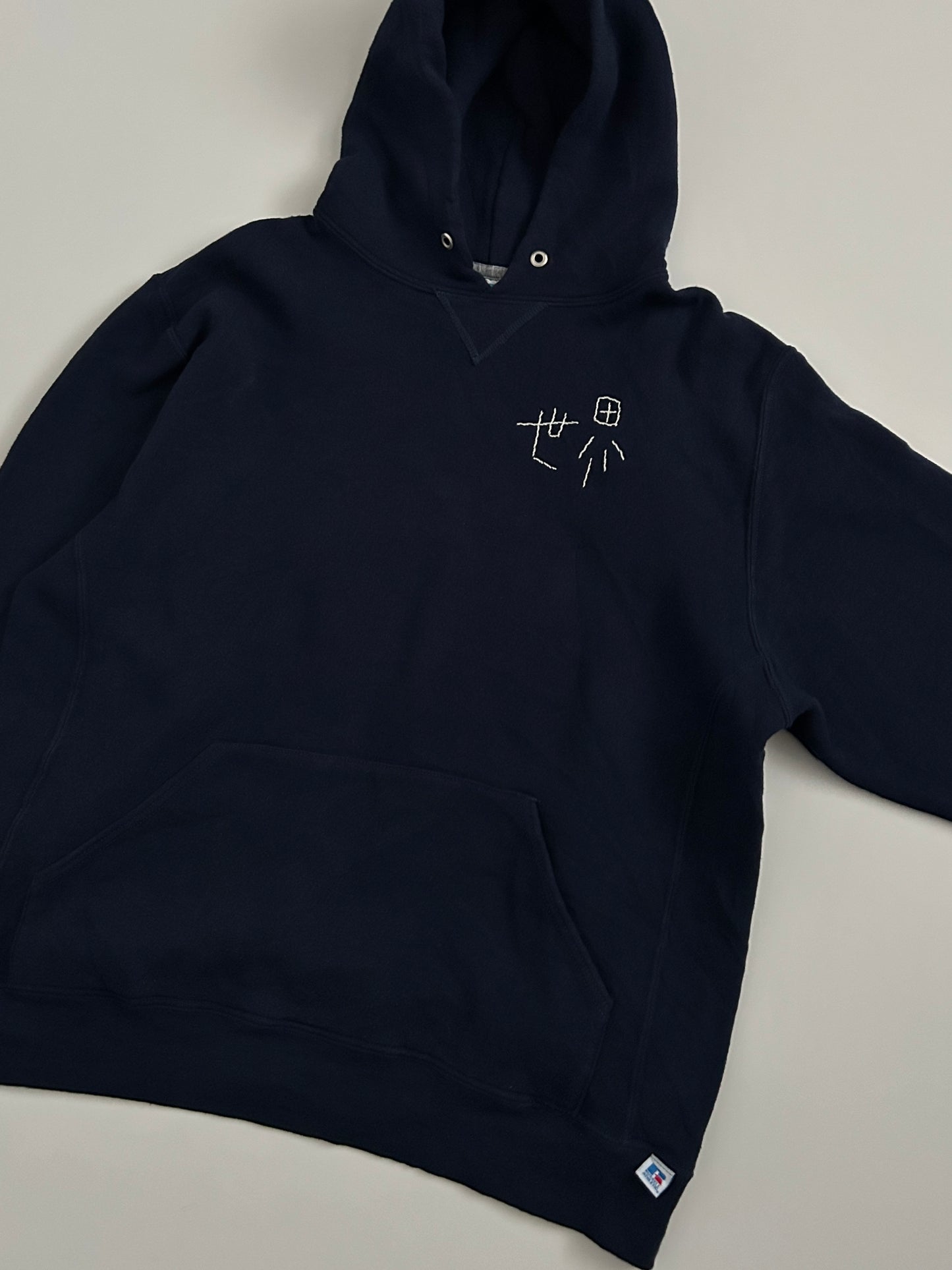 sashiko salvage hoodie161