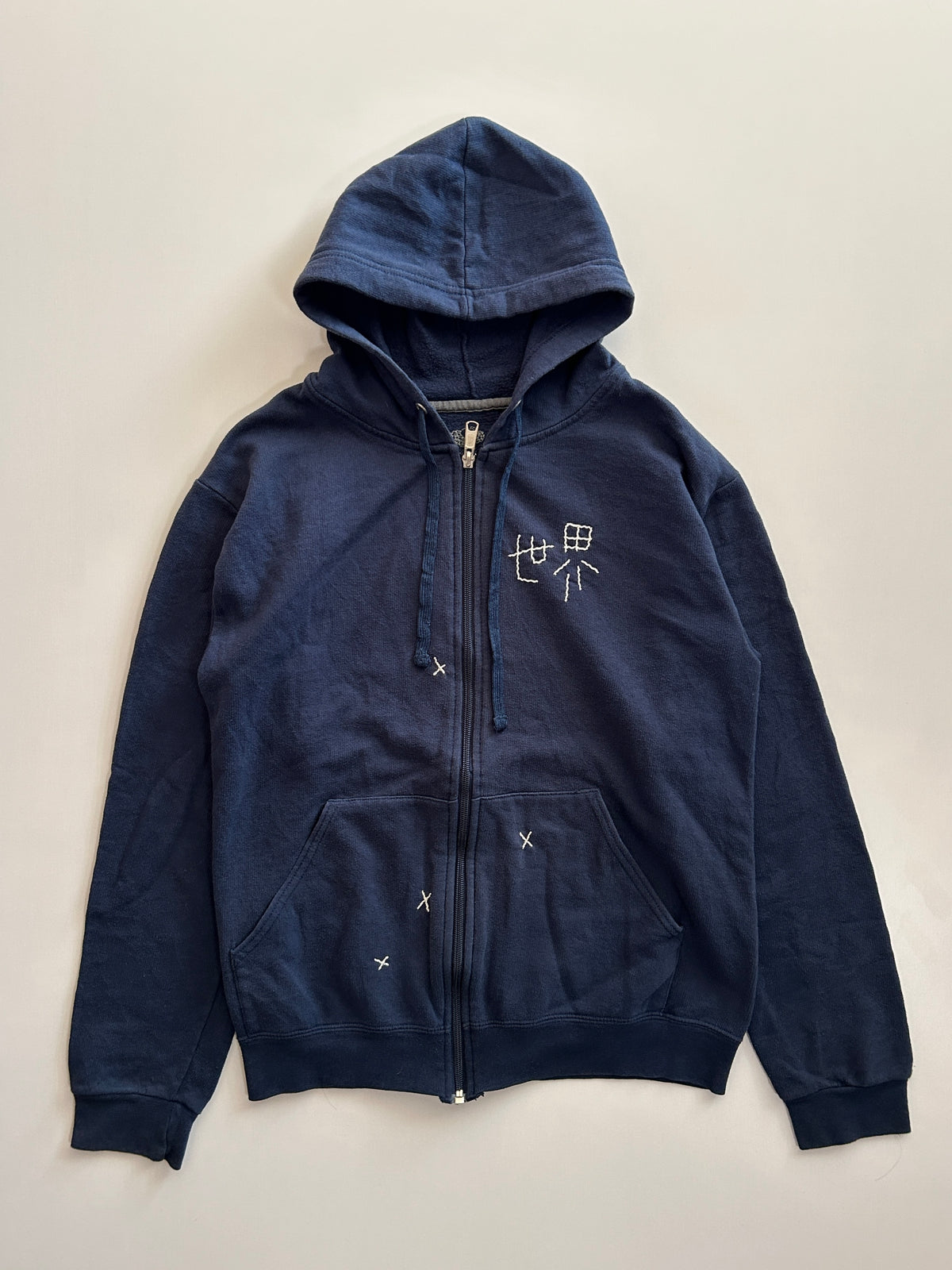 sashiko salvage hoodie242