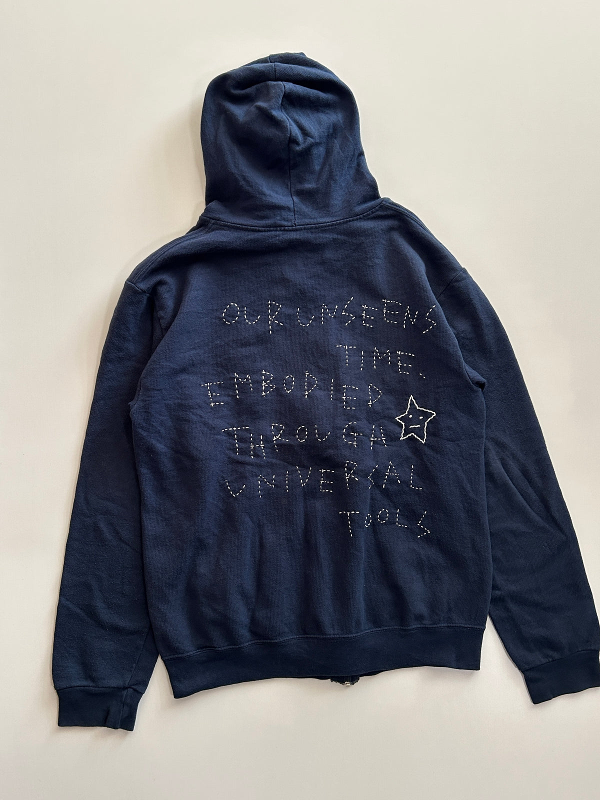 sashiko salvage hoodie242